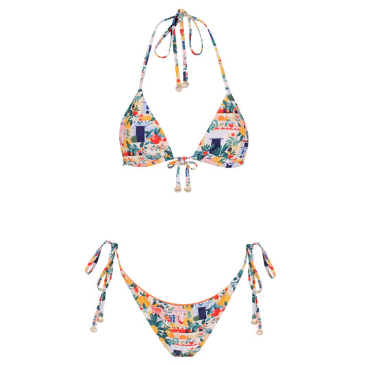 Triangle Bikini Set-Cinque Terre