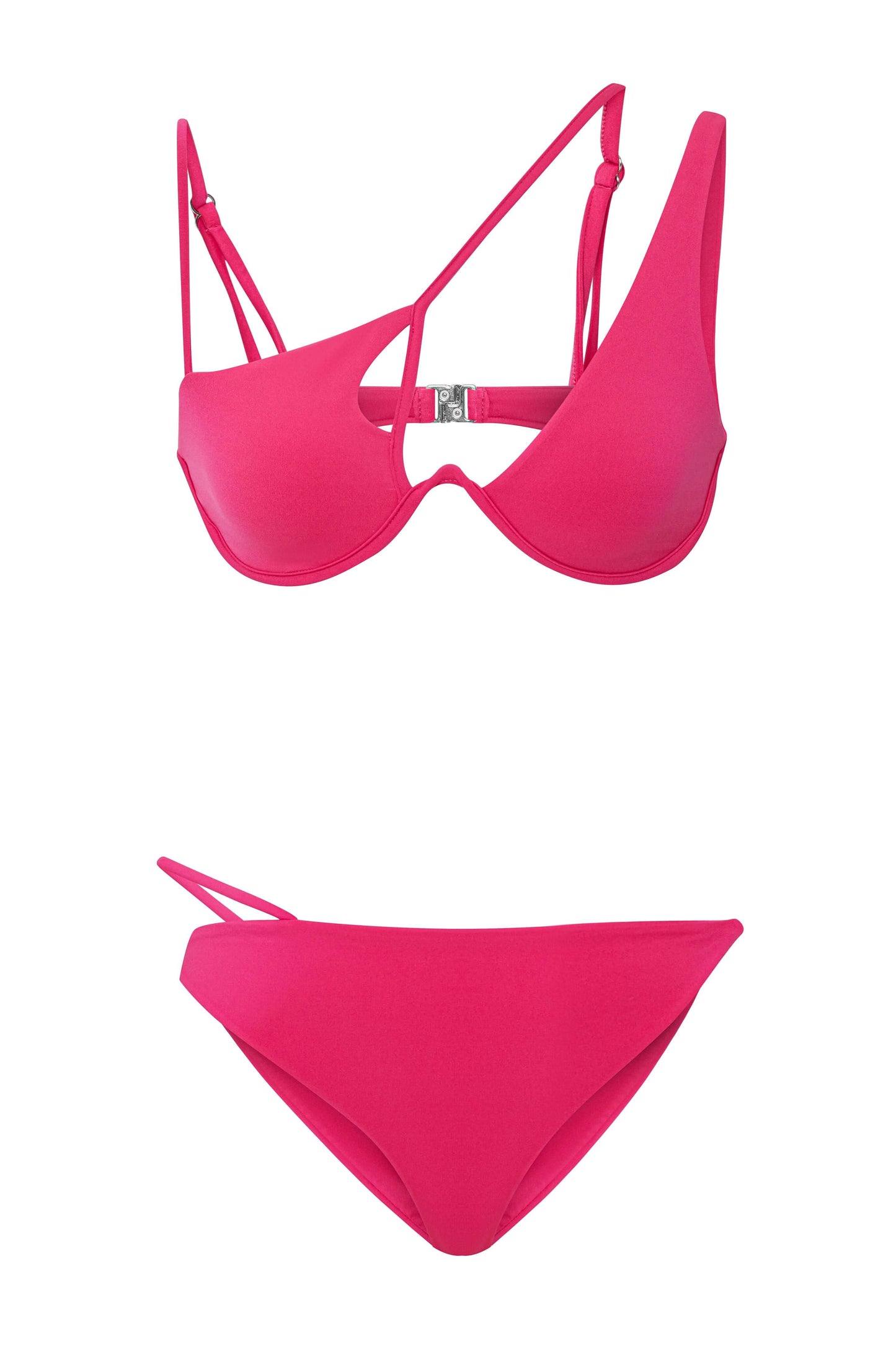 JENDUE Arlo Asymmetric Bikini | Swimwear (6 Colors)