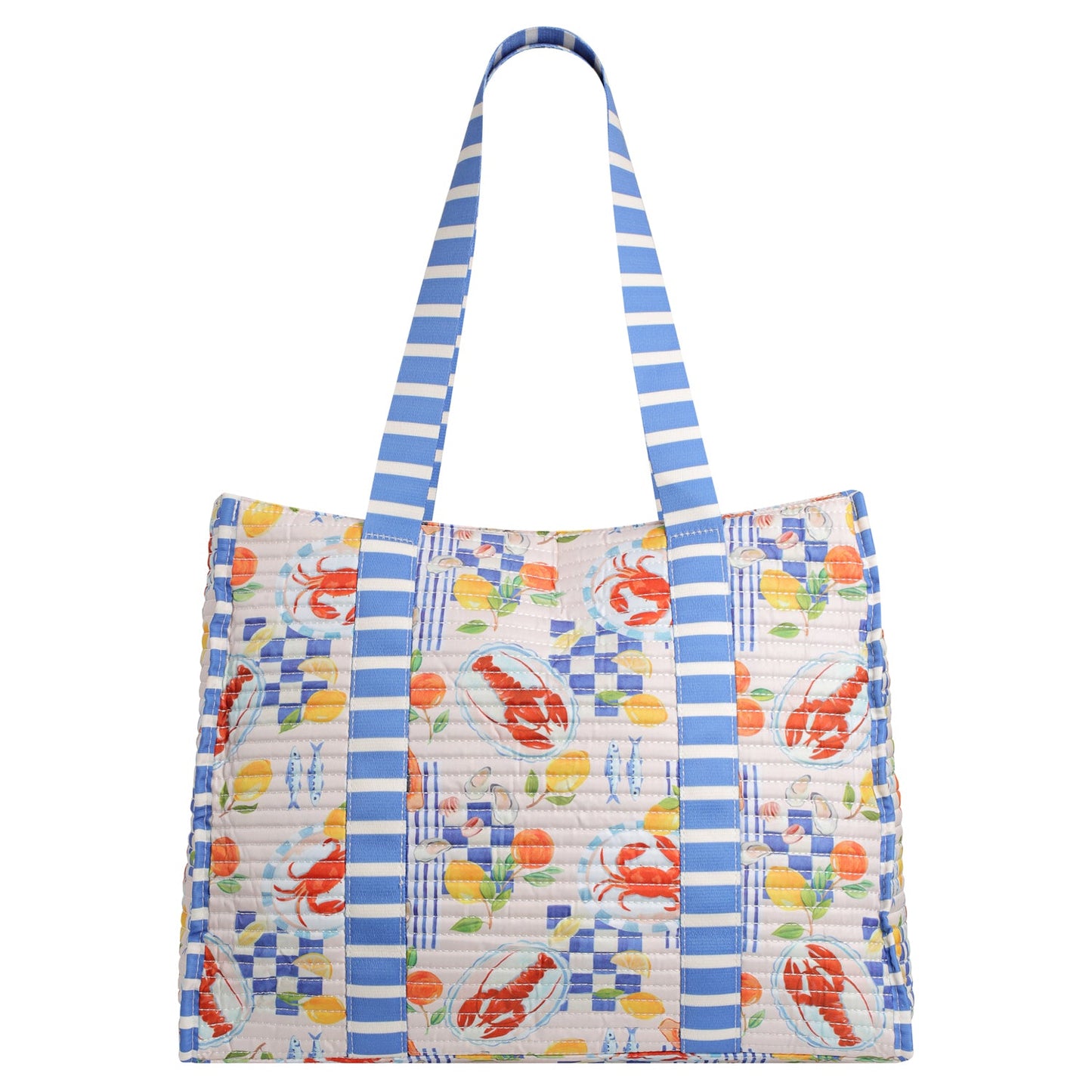 Striped Beach Bag-La Mer