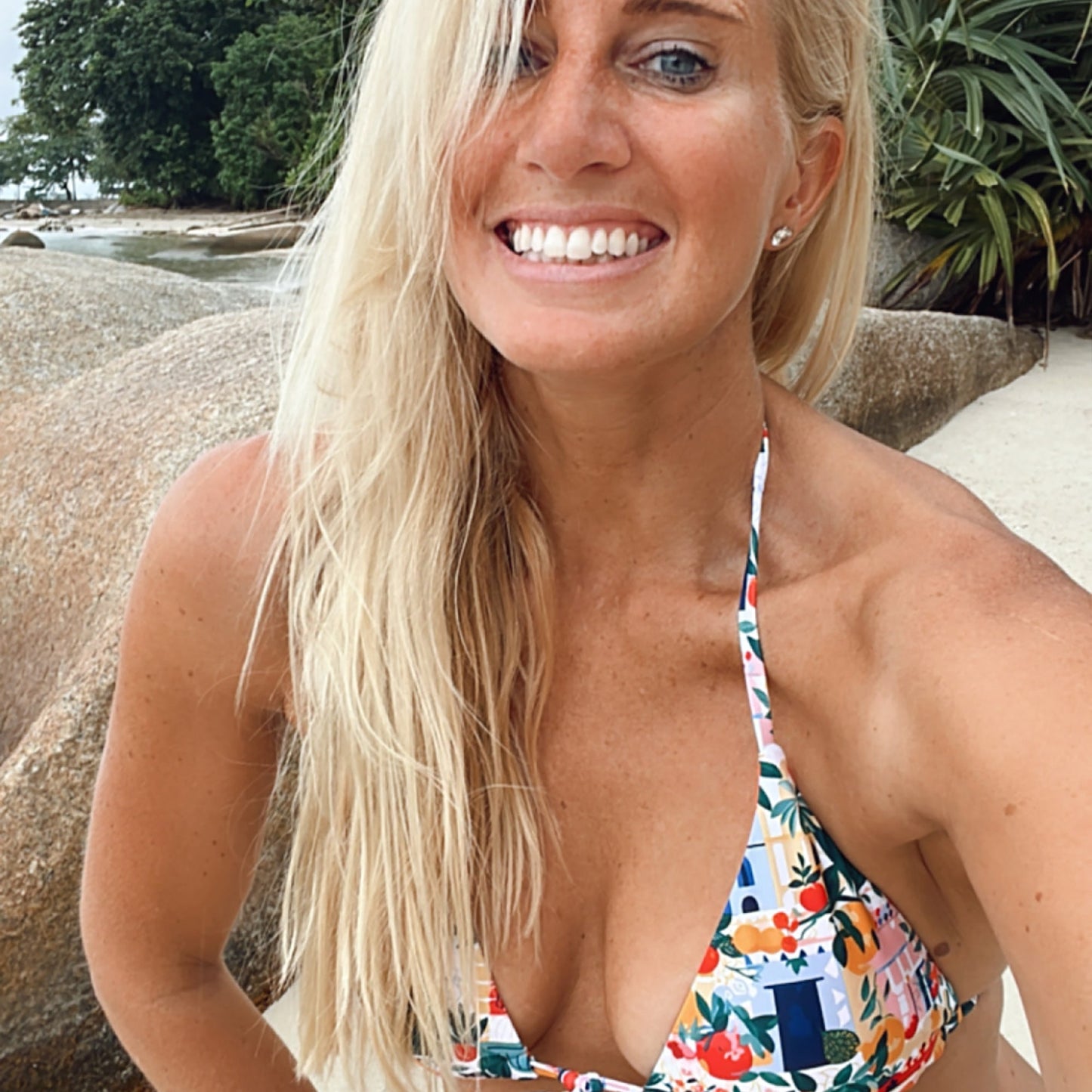 Triangle Bikini Set-Cinque Terre