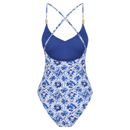 Cross Back One Piece-Isola Bella