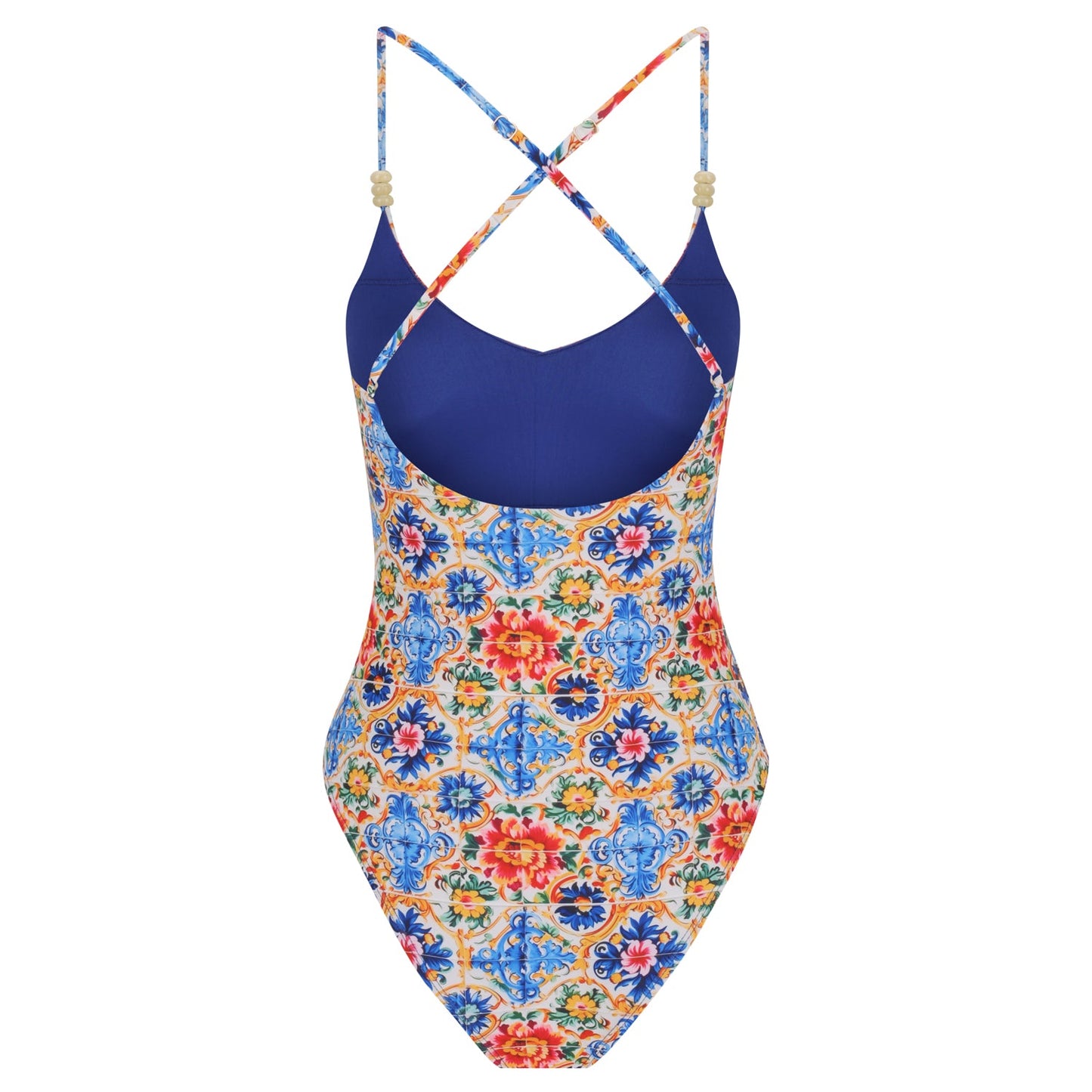 Cross Back One Piece-La Dolce Vita