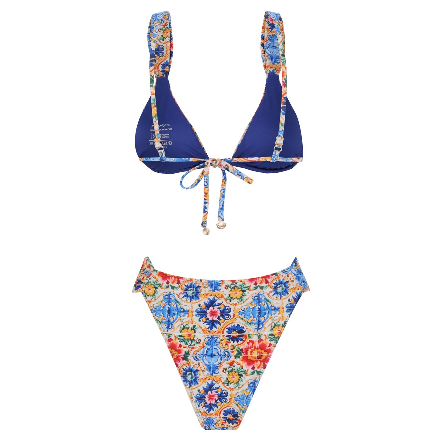 Ruched Bikini Set-La Dolce Vita