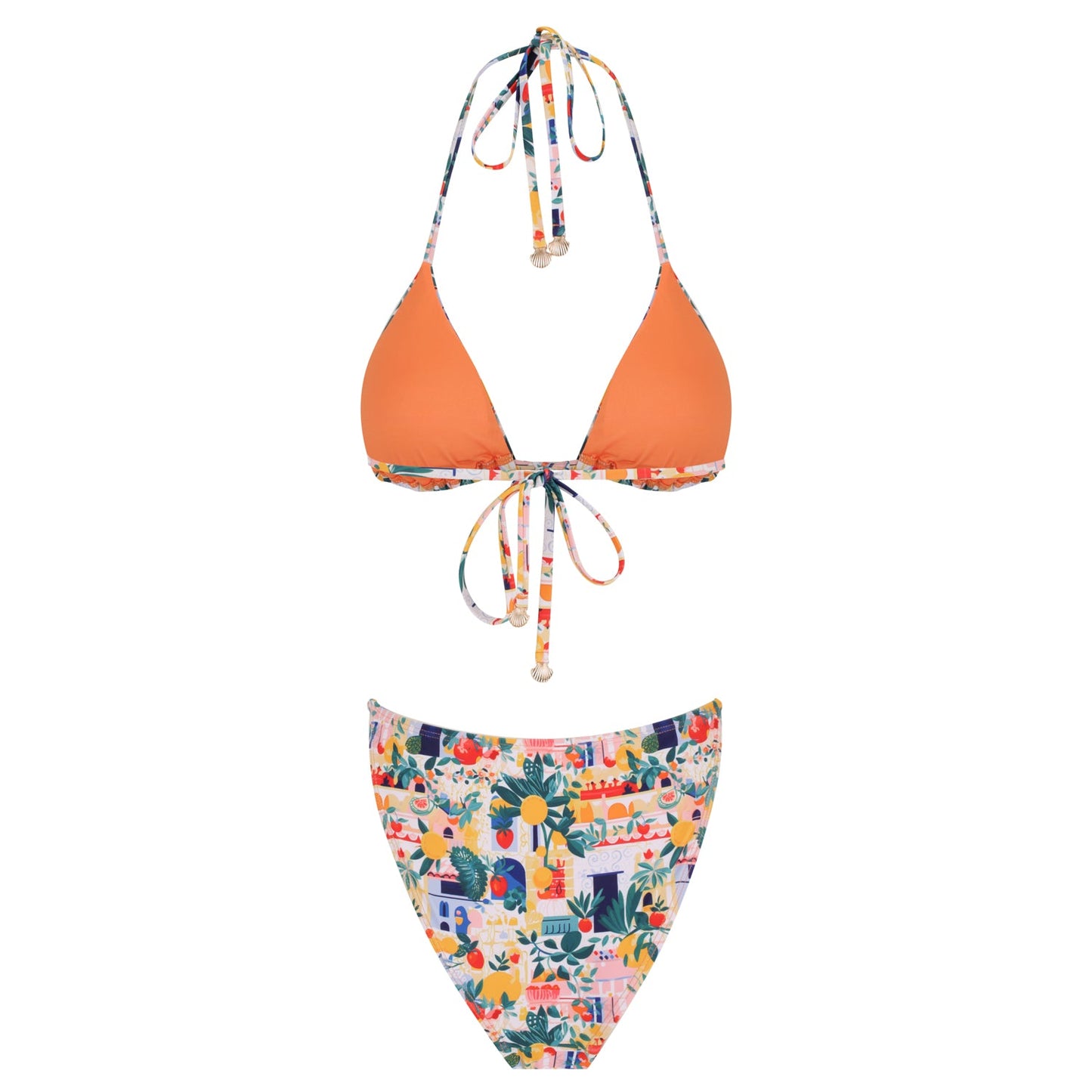Triangle Bikini Set-Cinque Terre