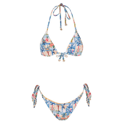 Triangle Bikini Set-Positano Sun