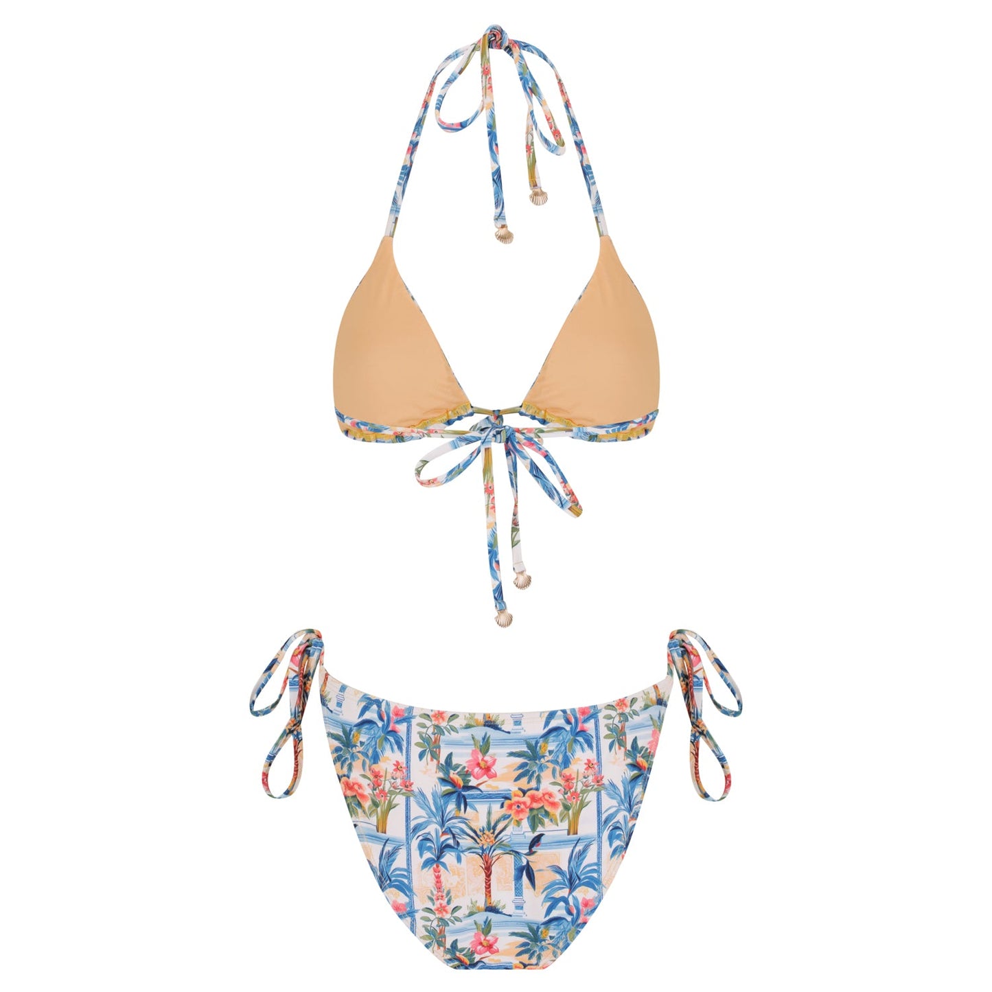 Triangle Bikini Set-Positano Sun