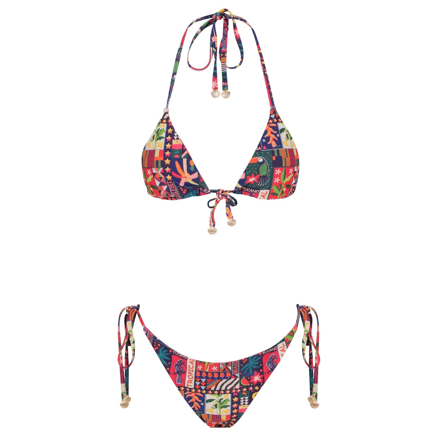 Triangle Bikini Set-Cancun