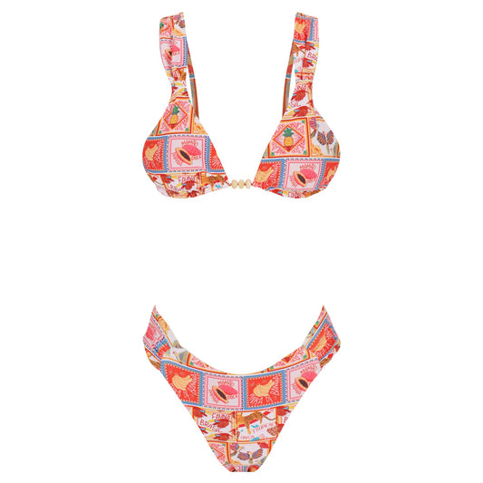Ruched Bikini Set-Coco Brazil