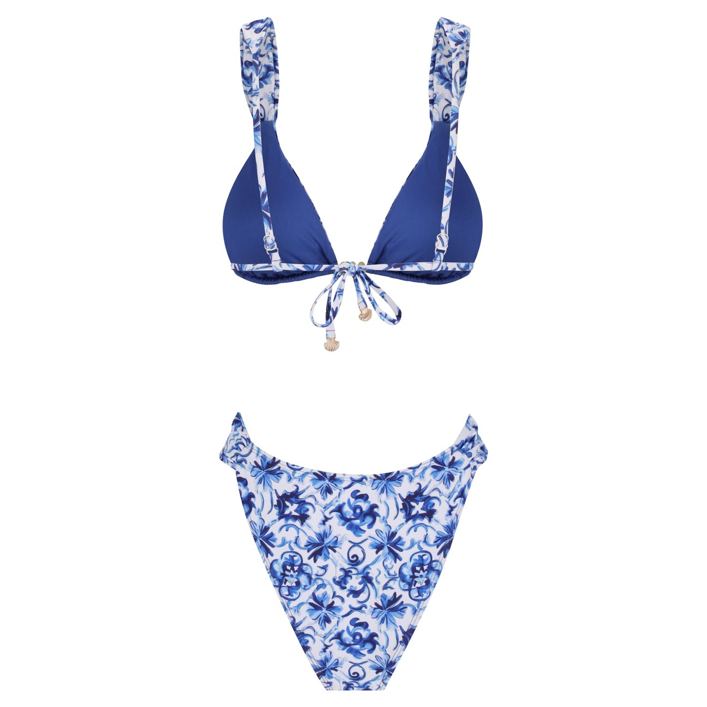 Ruched Bikini Set-Isola Bella