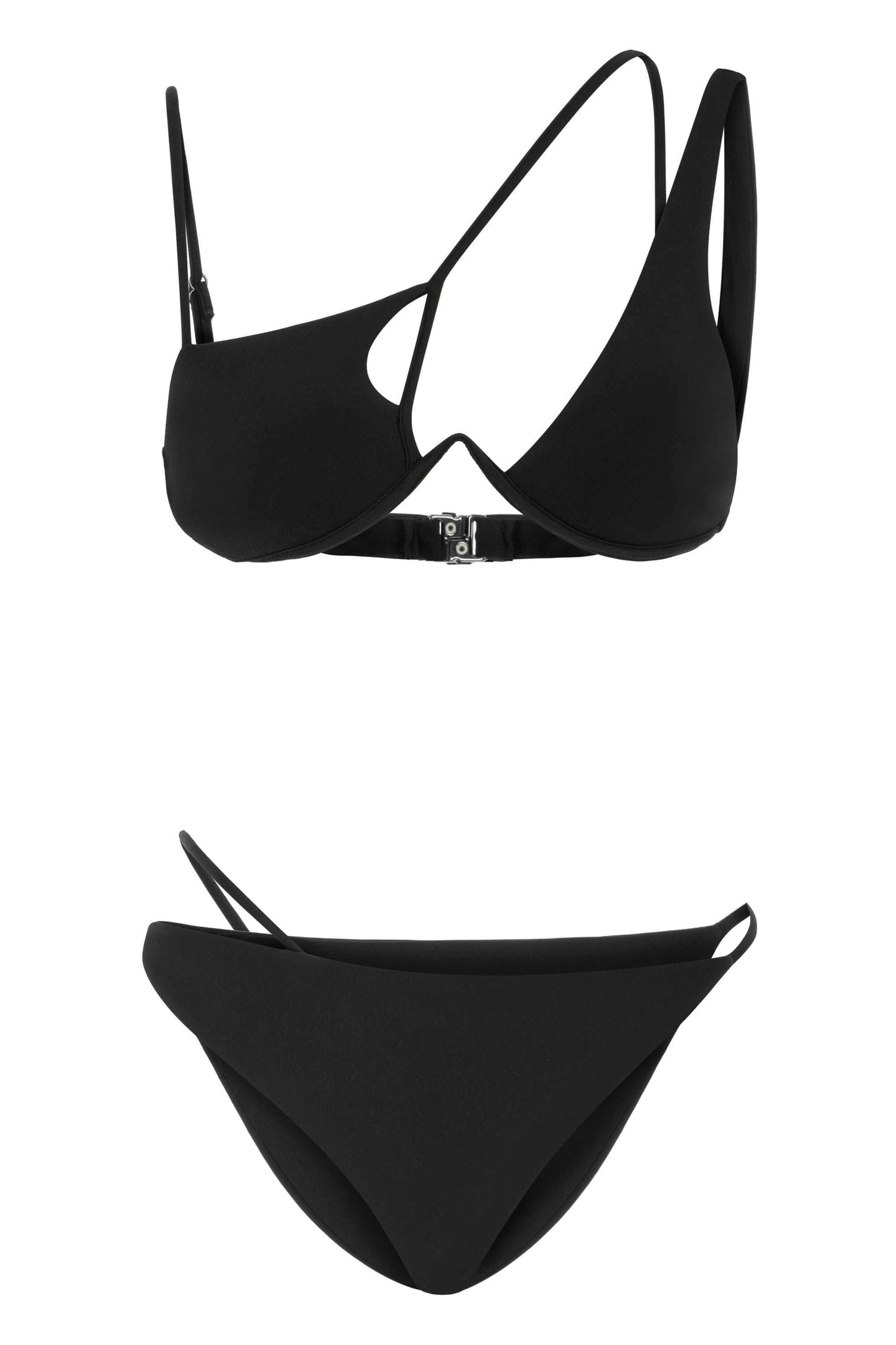 JENDUE Arlo Asymmetric Bikini | Swimwear (6 Colors)